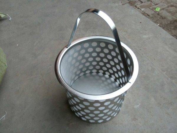 Stainless steel cleaning bucket