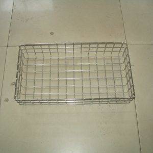 Stainless Steel Square Hole Basket - Image 3